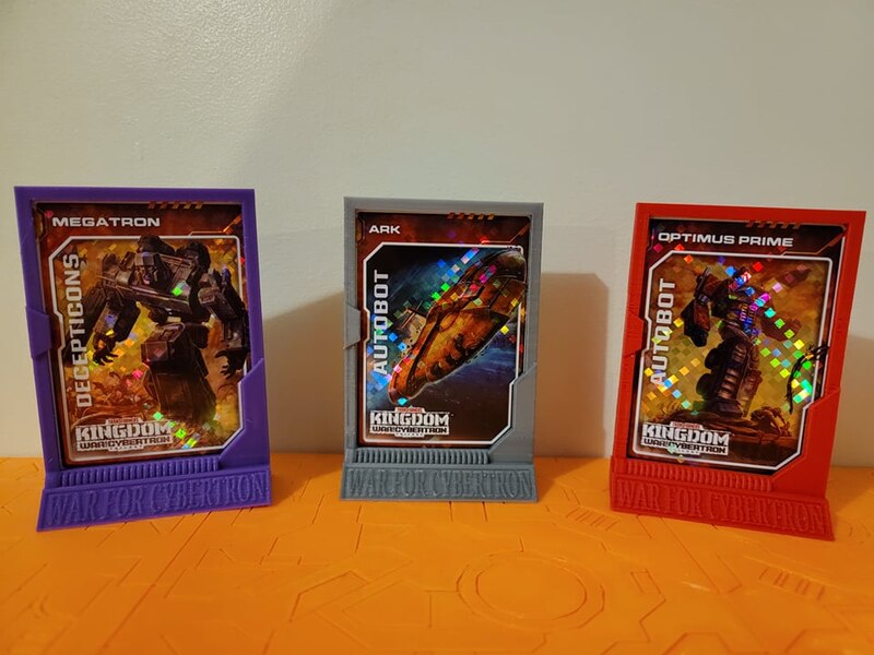 Firetox Designs Transformers Kingdom Card Holders 3D Upgrades  (1 of 1)